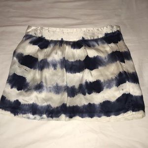 Joie tie dye silk skirt